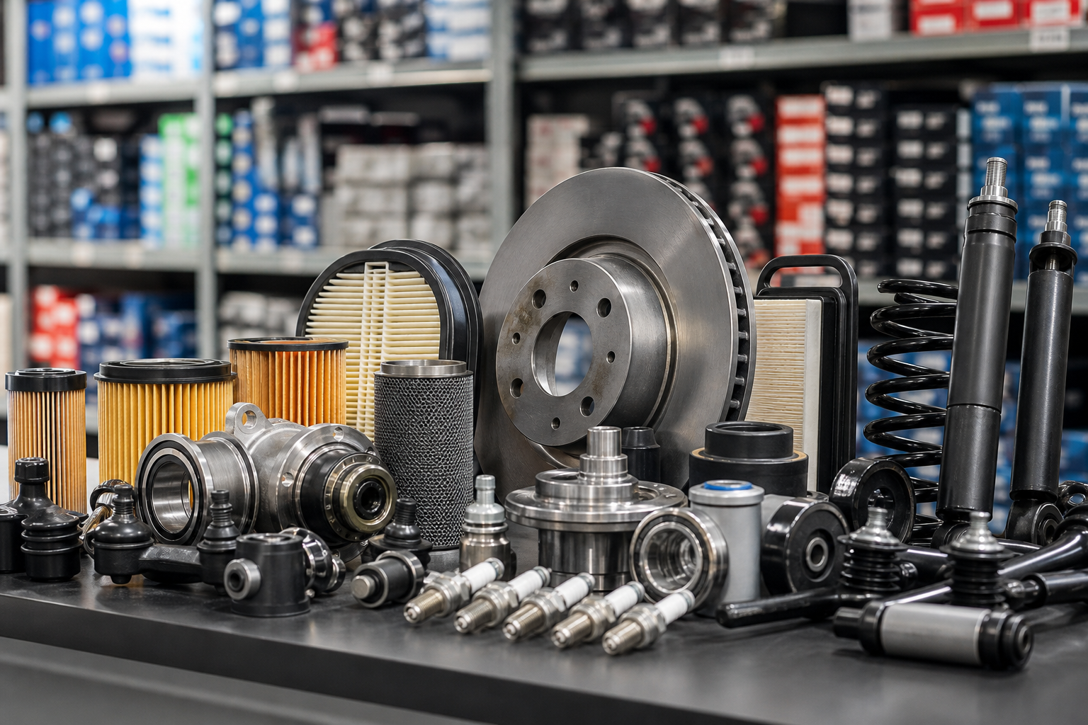 Automotive spare parts sales